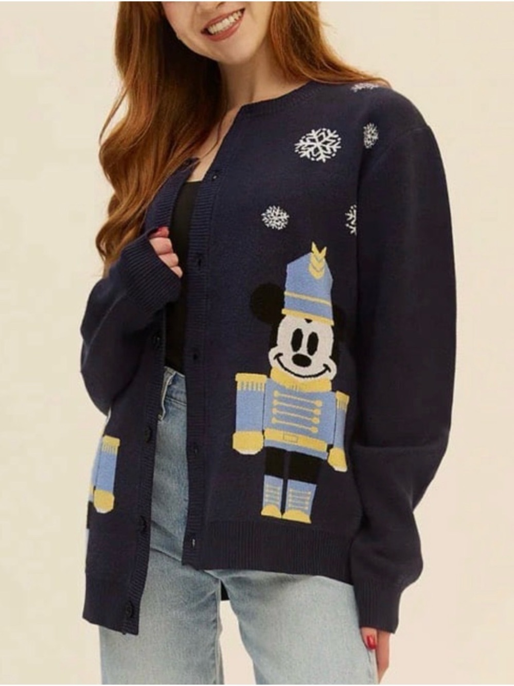 Disney Christmas - MICKEY NUTCRACKER CARDIGAN (4x) - Picture 5 of 10